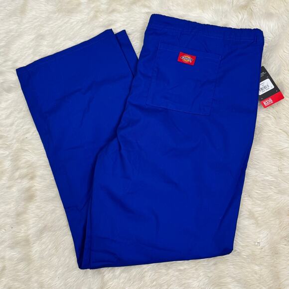 Dickies Women's EDS Signature Unisex Drawstring Scrub Pant Size L NWT - Picture 1 of 7
